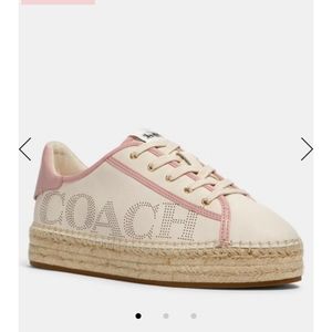 Cate Espadrille Sneaker coach NWT . SZ 10